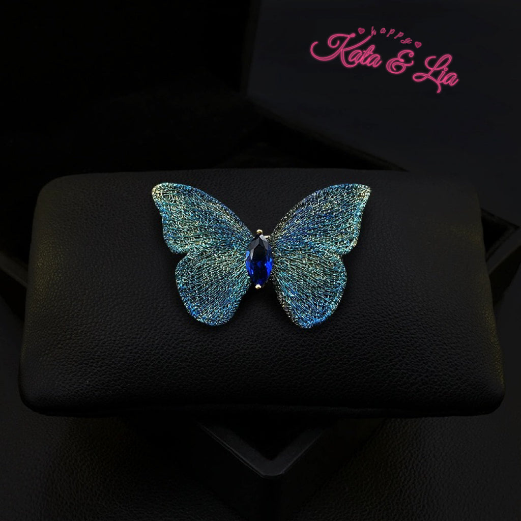 Ethereal Butterfly Brooch